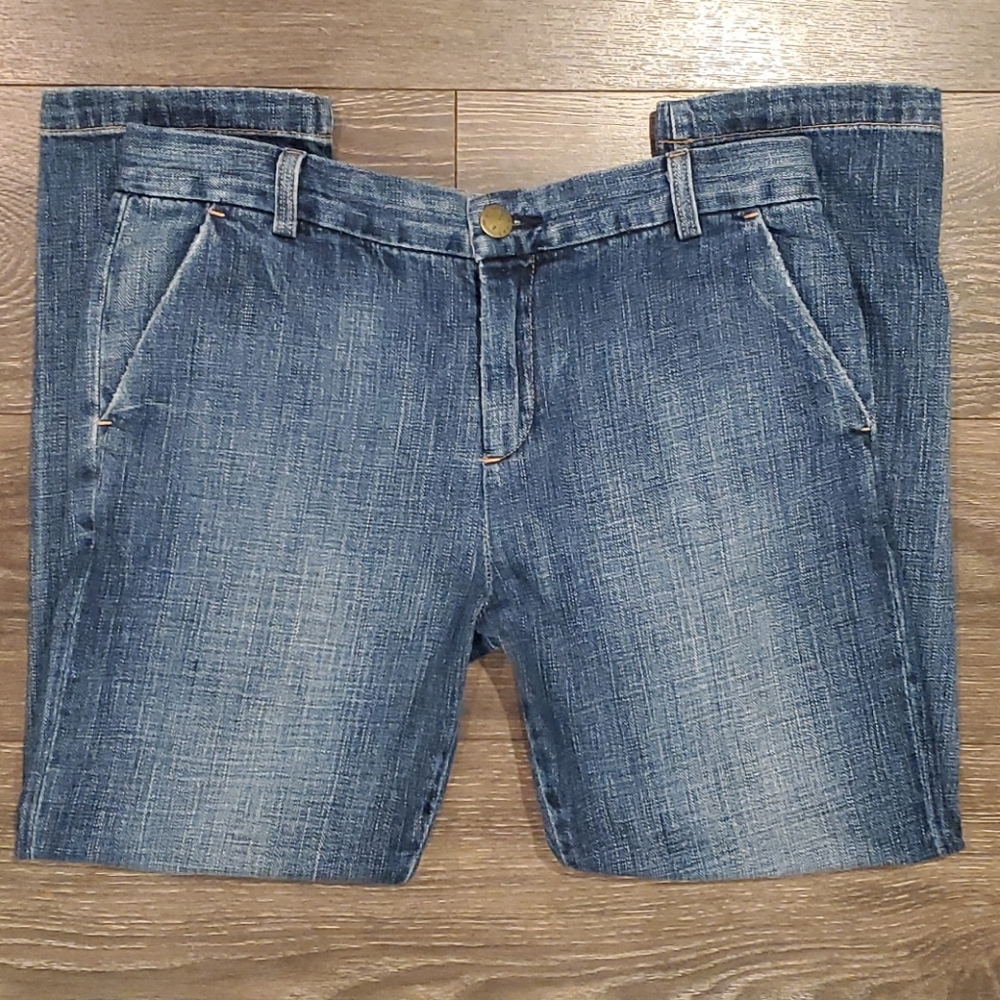 ❤34N 118W ANTHROPOLOGIE SLIM STRAIGHT JEANS, 10